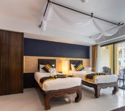 Двухместный номер Pool Access Deluxe 2 отдельные кровати в Diamond Cottage Resort & Spa