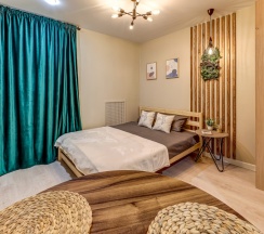 Комфортный номер-студия с удобствами и мини-кухней в Ecolife hotel