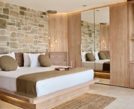 Двухместный полулюкс Aqua двуспальная кровать в Отель Villa Tamara