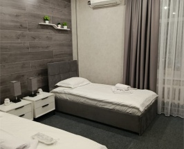 Двухместный номер с двумя отдельными кроватями № 10 в Гостиница 116