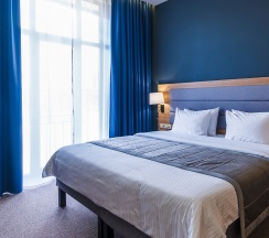 Номер стандарт с 1 двуспальной кроватью в Alleya Resort