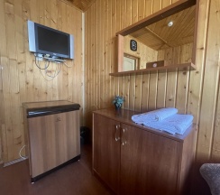 Двухместный номер с 2 односпальными кроватями в Островок