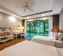 Апартаменты с доступом в парк VinWonders с 3 комнатами в Vinpearl Resort & Spa Nha Trang Bay