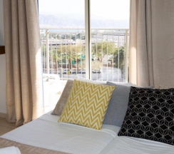 Люкс с видом на море в Motel Aviv