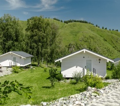 Шале с двуспальной кроватью 1-я линия в Маральник Altai Palace