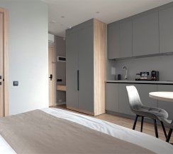 Студия Компакт с кухней в 25/7 Заневский