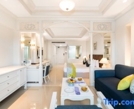 Двухместный люкс Mini Plus с видом на восход двуспальная кровать в Royal Cliff Beach Hotel Pattaya