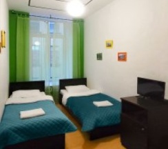 Стандартный номер с 2 отдельными кроватями в Babushka House