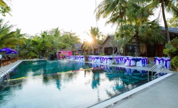 Семейное бунгало с видом на сад в Mai Phuong Resort Phu Quoc