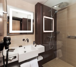 Стандартный номер с двумя односпальными кроватями в Novotel Москва Аэропорт Шереметьево