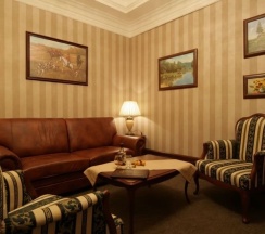 Номер класса Люкс с джакузи в Green hotel