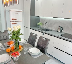 2-комнатные апартаменты люкс в Sun City Apartments 16 (Сан Сити Апартментс 16) на улице Ольховая 19 корпус 8