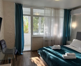 Двухместный номер Делюкс с 1 кроватью и балконом в Delta nova