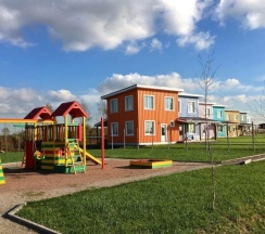 Коттедж с русской баней в Новые озера
