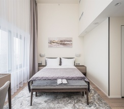 Двухуровневые апартаменты с 3 спальнями Премиум в Intermark Residence