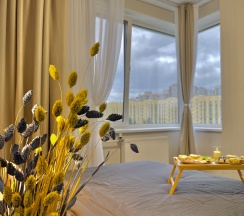 Однокомнатные апартаменты Люкс в Ава Салют SyncotelHome