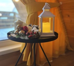 Двухместный коттедж Standard двуспальная кровать в Eco house