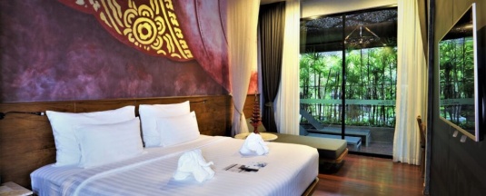 Люкс Cabana с доступом в бассейн в The Baray Villa by Sawasdee Village