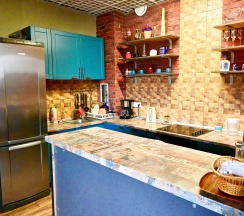 Спальное место в общем номере в Hotel LOFT Ptz