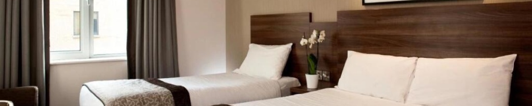Трёхместный номер Standard с красивым видом из окна в Leonardo Hotel Dublin Parnell Street