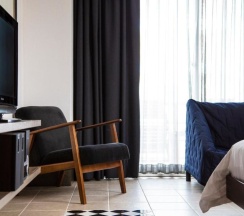 Двухместная студия двуспальная кровать в Baboona Beachfront Living