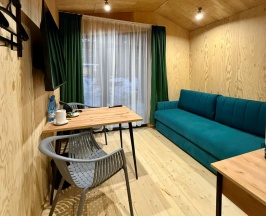 Двухкомнатный  эко-дом в Лесные кварталы