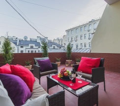 4-комнатные апартаменты стандарт в GMApartments (ДжиЭмАпартментс) на улице Арбат 49