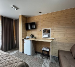 Четырехместный номер с балконом в Green Park Arkhyz&SPA