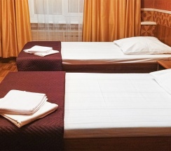 Двухместный номер комфорт в Smart Hotel KDO Комсомольск-на-Амуре