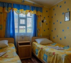 Номер стандарт эконом с 2 односпальными кроватями в Соло-Норд