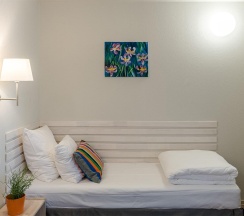 Номер стандарт с 2 односпальными кроватями в Loyal Guest House