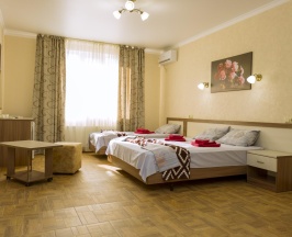 3-местный номер стандарт без балкона в ТриО