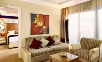 Двухместный люкс клубный c 1 комнатой (двуспальная кровать) в Отель InterContinental Cairo Citystars by IHG