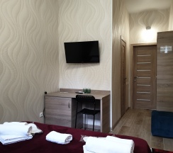 Двухместный номер с двуспальной кроватью в Start hotel