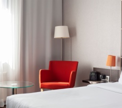 Бизнес с двуспальной кроватью в Elements Perm Hotel 4