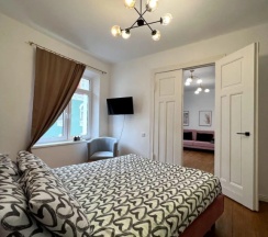 Двухместные апартаменты (двуспальная кровать) в Baltic Apart (Балтик Апарт) на улице Театральная 15