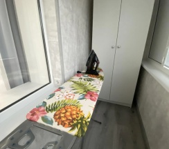 Двухместные апартаменты с 2 комнатами (двуспальная кровать) в Квартира Двухкомнатная на Терешковой