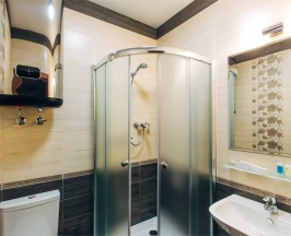 Двухместный номер с панорамным окном (TWIN PANORAMA 21/22 этаж) в Gala Hotel