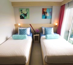 Двухместный номер Deluxe 2 отдельные кровати в SunSeaSand Hotel (Patong) (SHA Certified)
