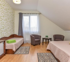 Четырёхместный номер Classic в Guest House Pasaulio Krastas