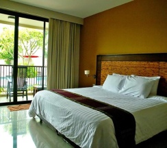 Двухместный номер Deluxe двуспальная кровать в Tara Mantra Cha Am Resort