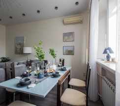 3-комнатные апартаменты стандарт в GMApartments (ДжиЭмАпартментс) на улице Старый Арбат 45/24