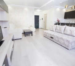 Апартаменты-Студия на Мичурина 55 (19этаж) в Огни Саратова Saratov Lights Apartments