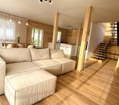 Коттедж с террасой в Scandi house