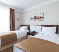 Двухместный номер Standard 2 отдельные кровати в Kaspi boutique hotel