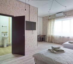 Номер полулюкс с 2 односпальными кроватями в Villa santarina