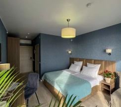 Двухместный номер Deluxe с красивым видом из окна двуспальная кровать в Sokol