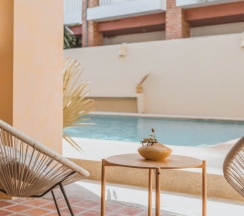 Двухместный номер Deluxe с видом на воду 2 отдельные кровати в Casa Solana