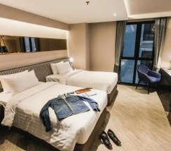 Двухместный номер Standard (2 отдельные кровати) в Vince Hotel Pratunam