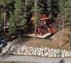 (А4) 2-х этажный А-фрейм в Таулу Архыз